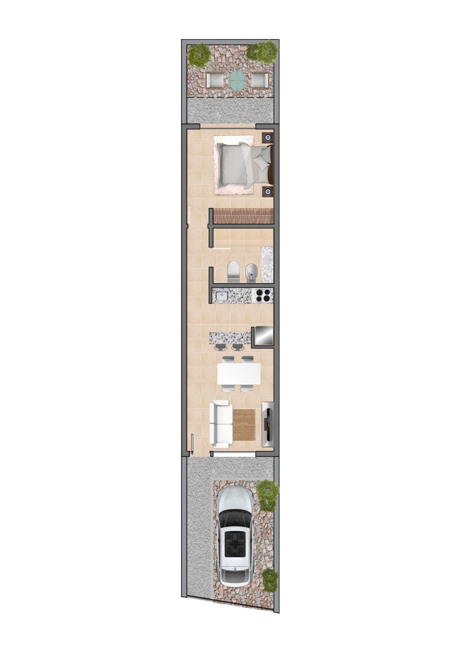 Ultimo Departamento listo para entregar todo en planta baja