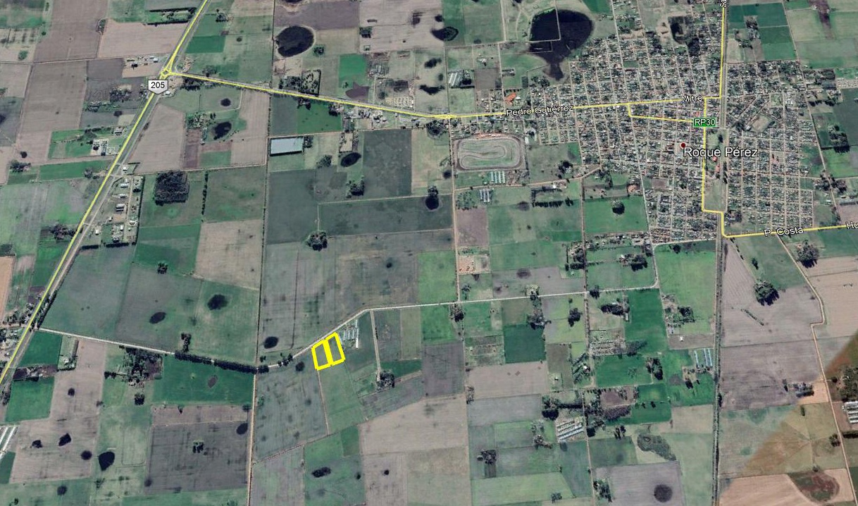 Lotes En Acceso Dalto De Roque Perez, Sobre Asfalto 13000 M2 y 14000 m2