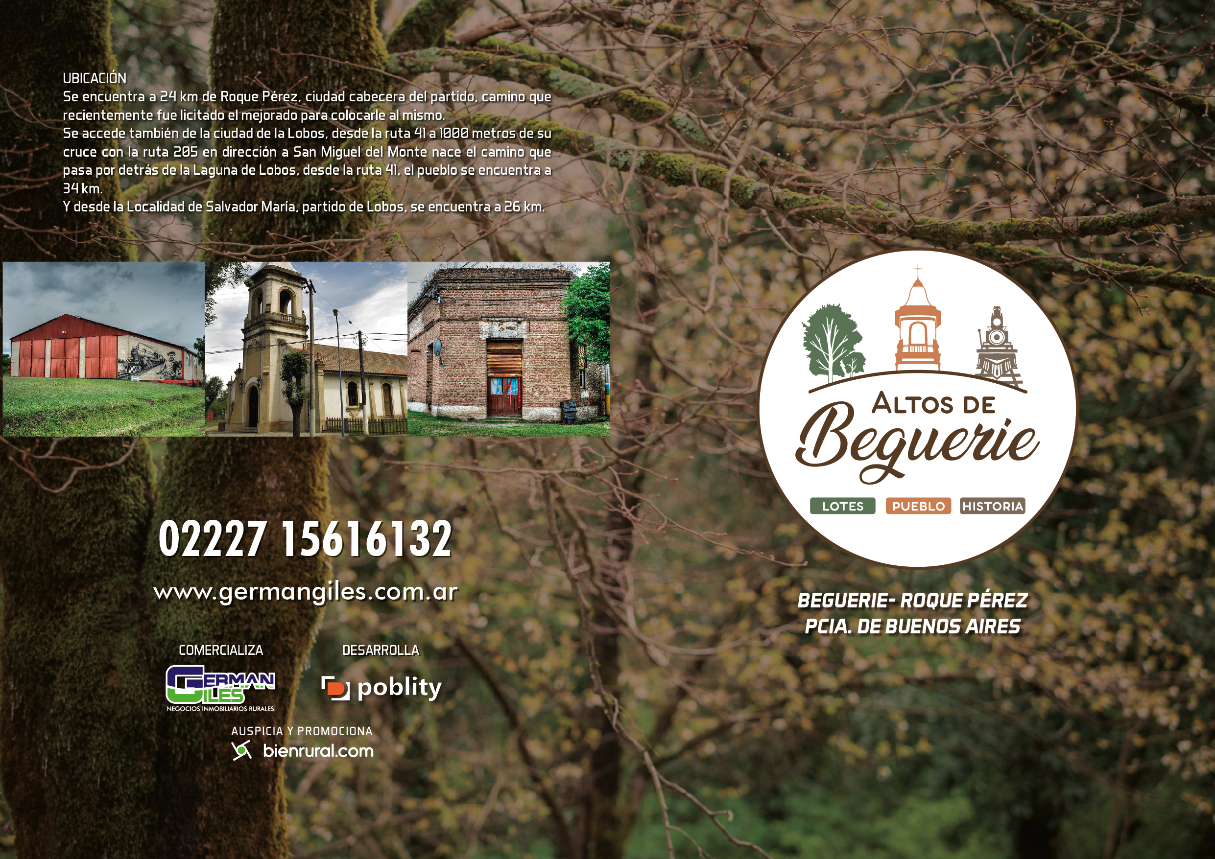 Altos de Beguerie, lotes en Carlos Beguerie (lotes-pueblo e historia),9.900 U$S final escritura incluida