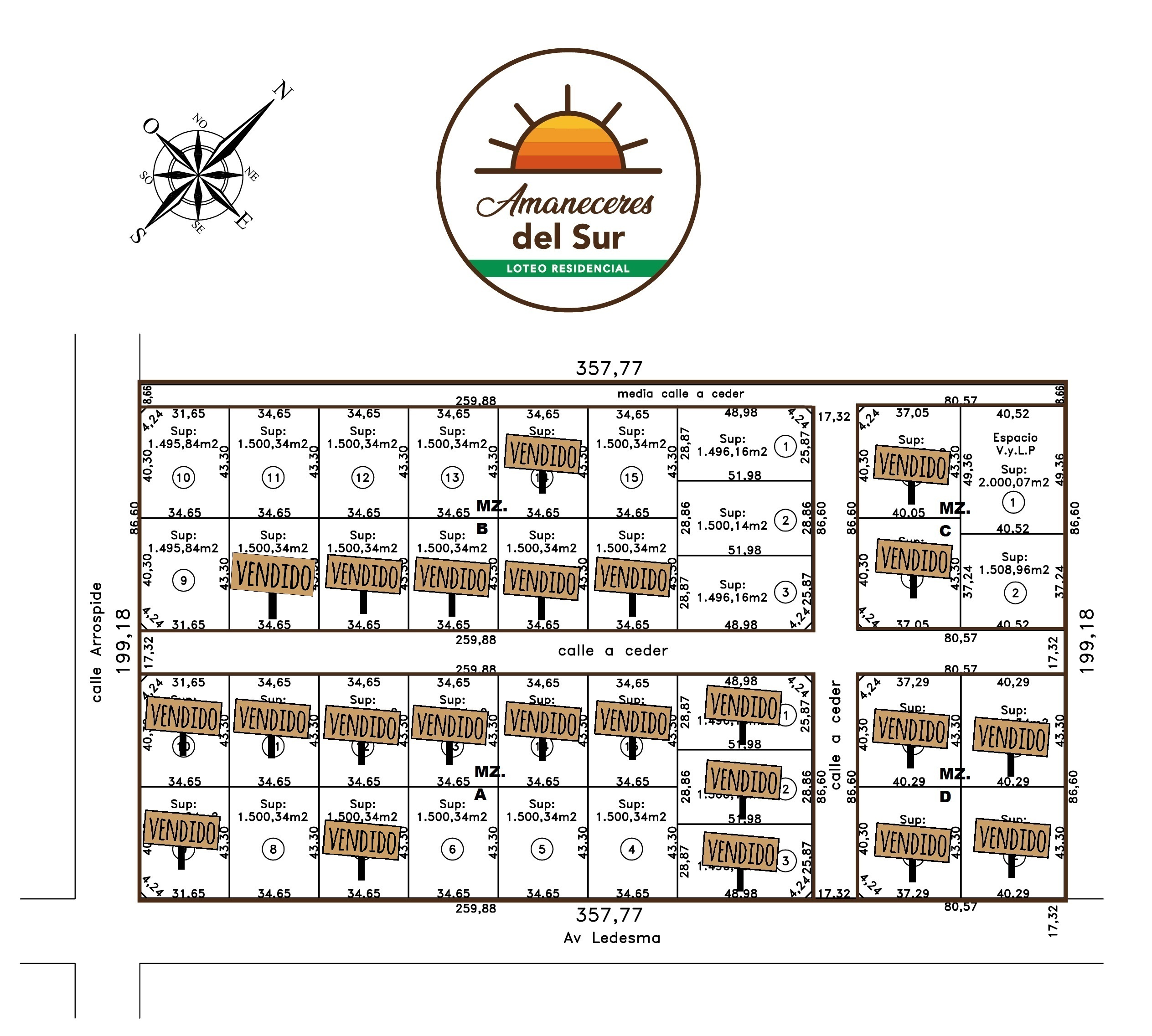 Amaneceres del Sur, nuevo loteo residencial en Saladillo