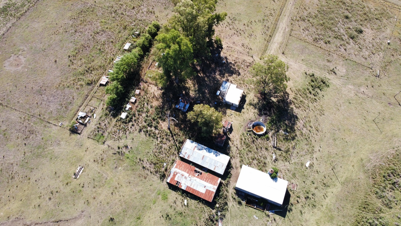 Campo De 29 Has En Roque Perez, Ganadero, Con Casa A Refaccionar, Tinglado, Ex Criadero De Cerdos En Mal Estado