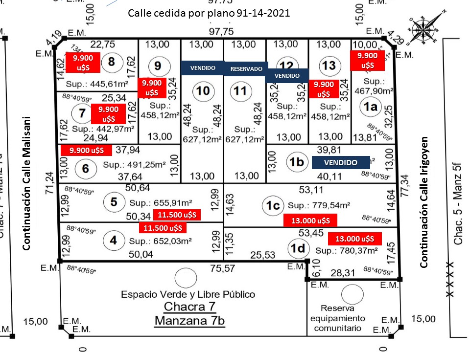 Altos de Beguerie, lotes en Carlos Beguerie (lotes-pueblo e historia),9.900 U$S final escritura incluida